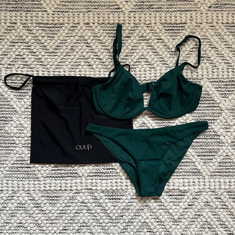 Cuup Jungle Green Bikini NEW!